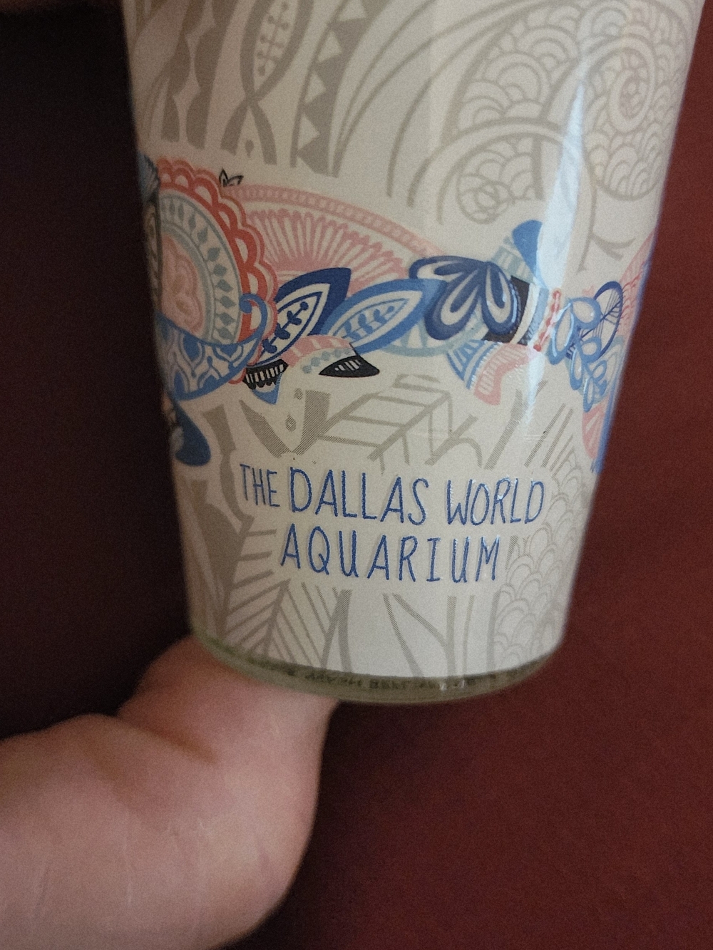 Dallas World Aqaurium Shot Glass